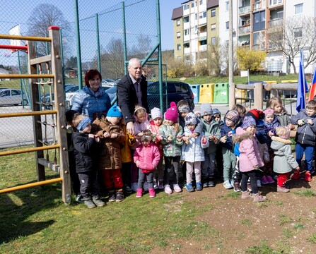 ODPRTJE DVEH  OTROŠKIH IGRIŠČ V KOŠANI 6.3.2026 - Valter Leban-0582